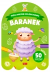 Wielkanocne kolorowanki. Baranek - zdjęcie