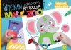 Wycinam, naklejam, rysuję. Małe zoo. Wycinanki edukacyjne - zdjęcie