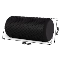 Roller wałek do ćwiczeń EVA NS-963 czarny, zdjęcie 6