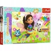 Puzzle Glitter 100 elementów. Koci Domek Gabi - zdjęcie