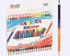 Kredki ołówkowe trójkątne BiColor 24/48 CARIOCA - zdjęcie
