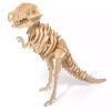 Puzzle drewniane Model 3D T-Rex - zdjęcie