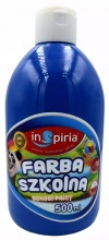 Farba szkolna ciemnoniebieska 500ml - zdjęcie