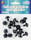 Oczka wciskane plastikowe zabezpieczenie 12mm 20sz - zdjęcie