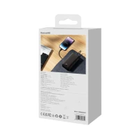 Powerbank Baseus Airpow Fast Charge 20W 30000mAh z kablem USB-C - USB-C 30cm - czarny, zdjęcie 10