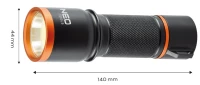 Latarka bateryjna 3 x AA 200 lm COB LED, zdjęcie 3