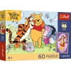 PUZZLE 60 PREMIUM PLUS KIDS Uśmiech i miód Kubuś Puchatek 17437 - zdjęcie