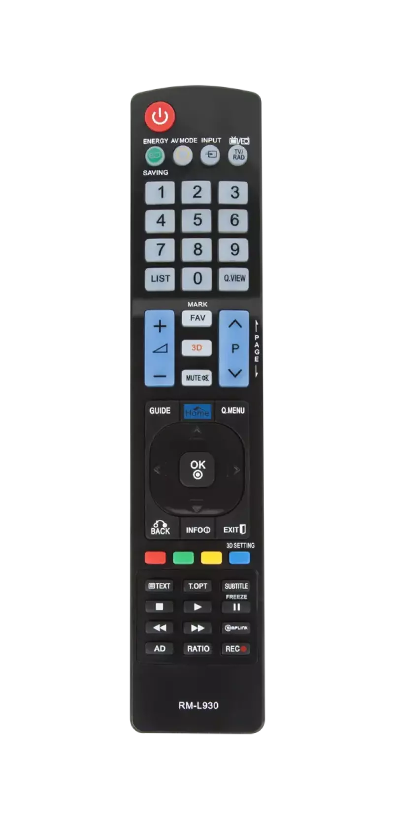 Pilot uniwersalny do LCD/LED 3D LG Pilot uniwersalny do LCD/LED 3D LG