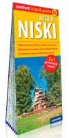 Beskid Niski; laminowany map&guide XL (2w1: przewodnik i mapa) - zdjęcie