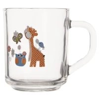 Kubek szklany ŻYRAFA 230 ml, zdjęcie 3