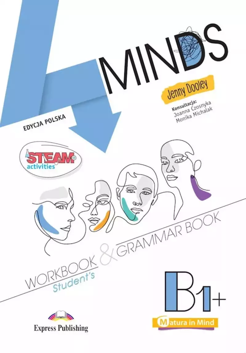 4 Minds B1+. Student's Workbook + Grammar Book + kod DigiBook 4 Minds B1+. Student's Workbook + Grammar Book + kod DigiBook