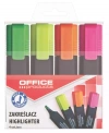 Zakreślacz fluorescencyjny 1-5mm 4szt - zdjęcie