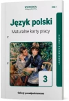 Język polski 3. Linia I. Maturalne karty pracy. Zakres rozszerzony - zdjęcie