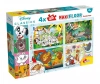 Puzzle dwustronne maxi 4x48 elementów. Disney - zdjęcie
