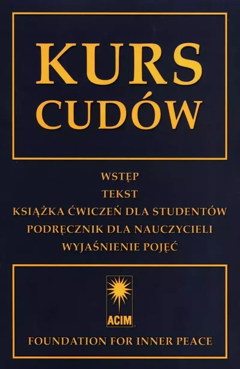 Kurs Cudów Kurs Cudów
