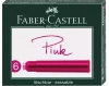Naboje krótkie różowe 6szt FABER CASTELL - zdjęcie