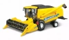 NEW HOLLAND TC5.90 METALOWY KOMBAJN Z HEDEREM ZBOŻOWYM POJAZD ROLNICZY - zdjęcie