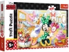 Puzzle 100 elementów. Minnie w salonie kosmetycznym - zdjęcie