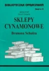 Biblioteczka opracowań. „Sklepy cynamonowe” Brunona Schulza - zdjęcie