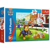 Puzzle 30 elementów. Psi Patrol. Pieski w akcji - zdjęcie