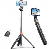 Tech-Protect L03S Bluetooth Selfie Stick Tripod White, zdjęcie 4
