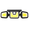 Extralink | Lampa solarna z panelem słonecznym | 3w1, LED, czujnik ruchu - zdjęcie