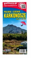 Karkonosze Polskie i Czeskie. Mapa laminowana, 1:25 000 - zdjęcie