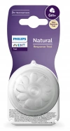 Smoczek Philips Avent Natural SCY966/02 6 m+ (2 sztuki) - zdjęcie