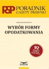 Wybór formy opodatkowania - zdjęcie