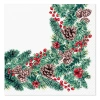 Serwetki świąteczne Winter Branches 33x33 cm (20 sztuk) - zdjęcie