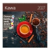 Kalendarz 2027 ścienny 30x30cm Kawa HELMA - zdjęcie