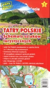 Tatry Polskie. Schematy szlaków turystycznych - zdjęcie