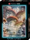 Puzzle 1000 elementów. Miasta przyszłości - Grzyby - zdjęcie