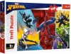 Puzzle 100 elementów. Do góry nogami. Marvel. Spiderman - zdjęcie