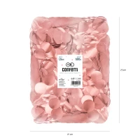 Konfetti 500 g - rose gold, zdjęcie 3
