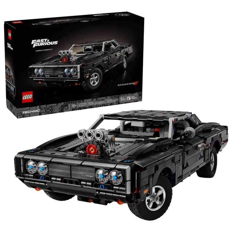LEGO Technic Samochód Fast and Furious Dodge Charger R/T 42231 LEGO Technic Samochód Fast and Furious Dodge Charger R/T 42231
