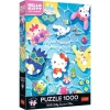 Puzzle 1000el Premium Hello Kitty Relaks Trefl 12067 Tr - zdjęcie