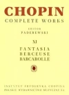 Chopin Complete Works XI Fantazja. Berceuse... - zdjęcie