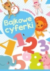 Bajkowe cyferki z naklejkami - zdjęcie