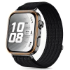 Tech-Protect Nylon Huawei Watch Fit 3 / 4 / 4 Pro / 5 / 5 Pro Black - zdjęcie