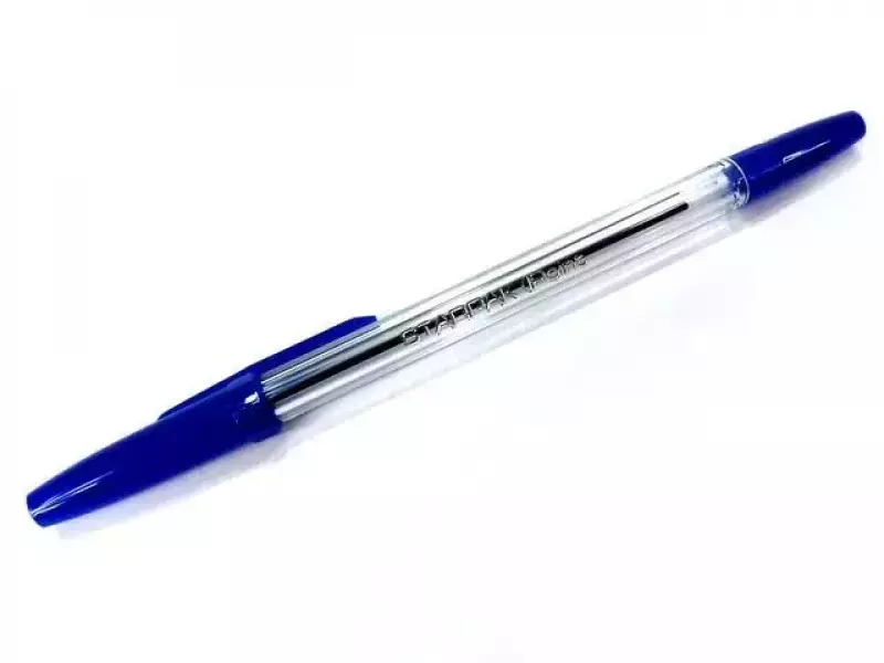 Długopis z zatyczką Cristal, niebieski Długopis z zatyczką Cristal, niebieski