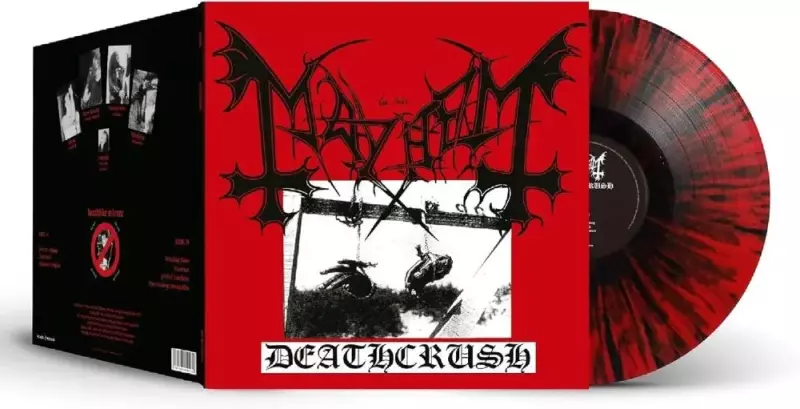 Deathcrush LP SPLATTER, Winyl