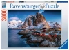 Puzzle 3000 elementów. Hamnoy. Lofoty - zdjęcie