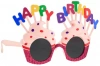 Okulary muffinki Happy Birthday - zdjęcie
