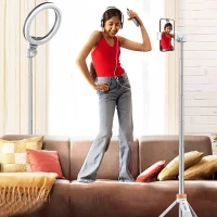 Tech-Protect L03S Bluetooth Selfie Stick Tripod White, zdjęcie 9