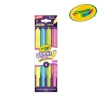 Crayola Flamastry zakreślacze automatyczne zmywalne Clicks 4szt. 8+ - zdjęcie