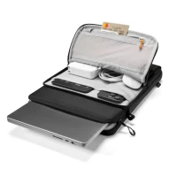 Tech-Protect Defender Vr Bag Laptop 13-14 Black, zdjęcie 5