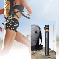 Tech-Protect L03S Bluetooth Selfie Stick Tripod White, zdjęcie 8
