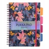 Kołobrulion Book Bloom. Motyle. Pukka Project. B5 linia. 100 kartek - zdjęcie