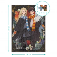 Puzzle 300 elementów. Harry Potter. Luna, zdjęcie 2